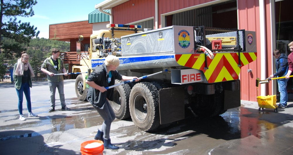 ...über den Einsatz auf einer Feuerwache...