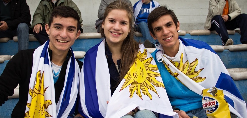 Yolanda mit Freunden beim Sport