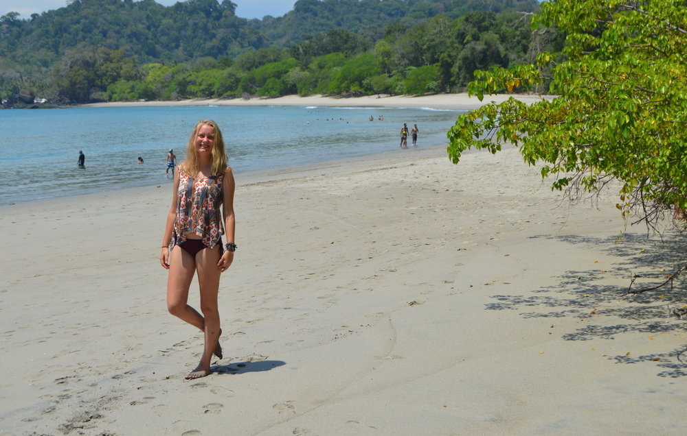 Austauschschülerin Nina im Nationalpark Manuel Antonio