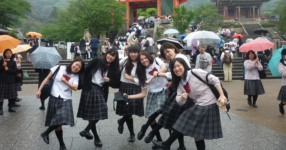 Jana mit Freundinnen