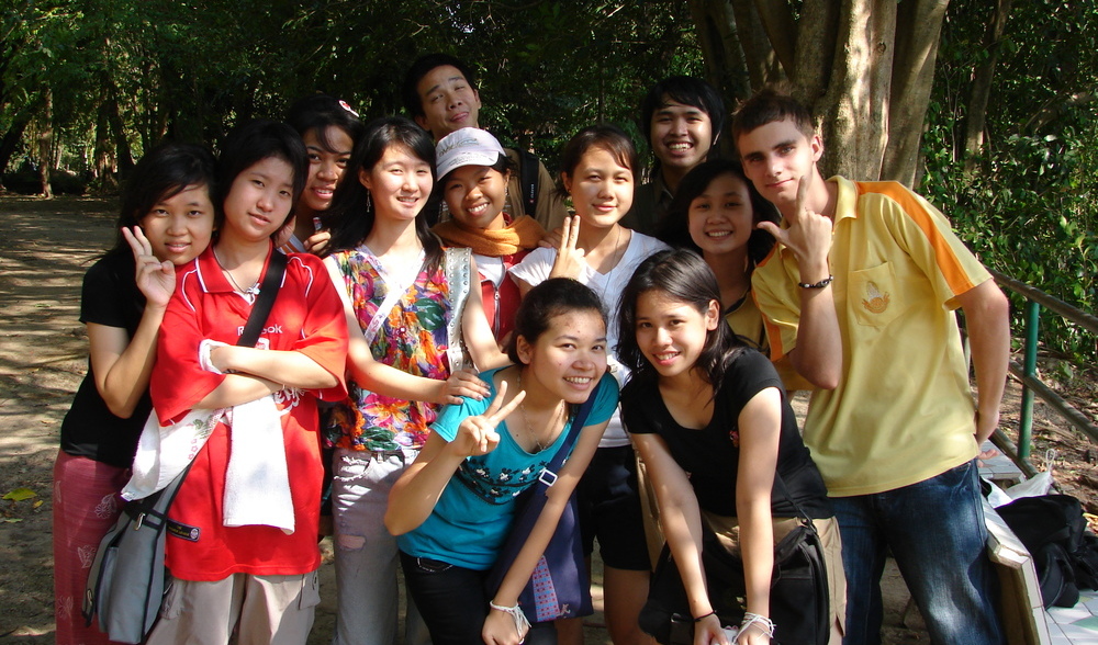 Unterwegs mit Freunden