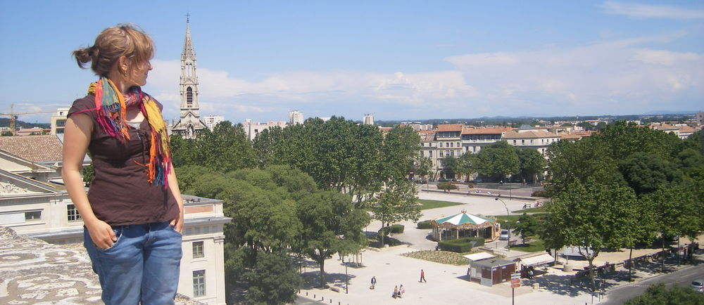 Austauschschülerin Wiebke in Nimes
