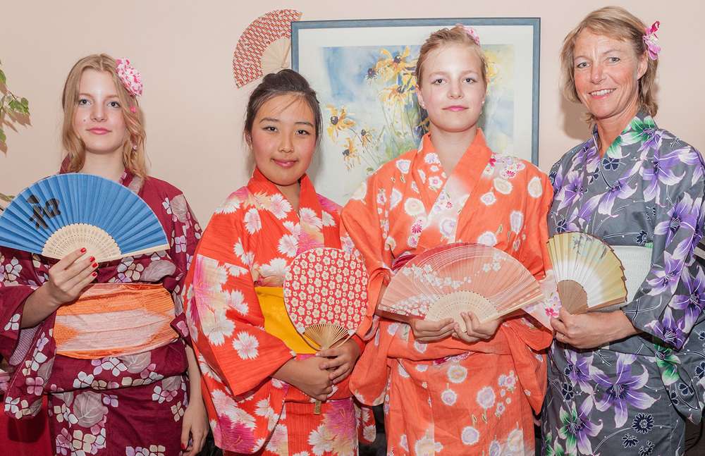 Host families love to get to know the culture of their host student