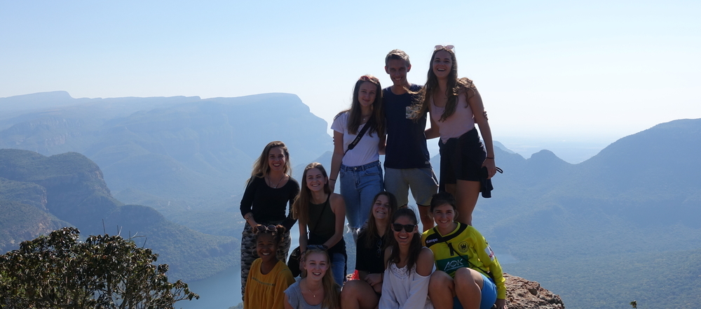 Anna-Lena mit ihren Freunden unterwegs