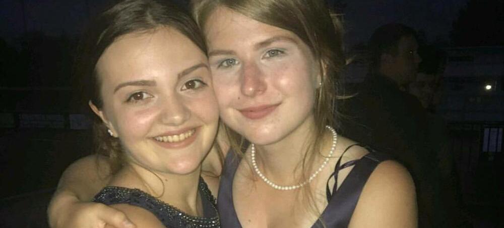 Austauschschülerin Anna beim Abschlussball