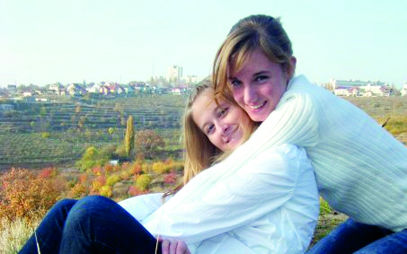 Megan und ihre Gastschwester