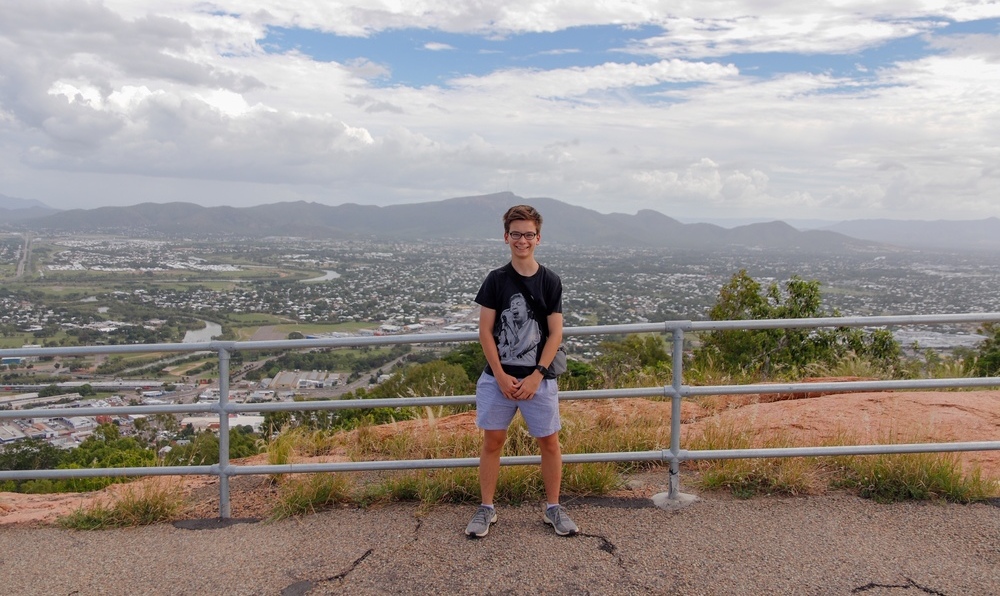 Einen tollen Ausblick genießen