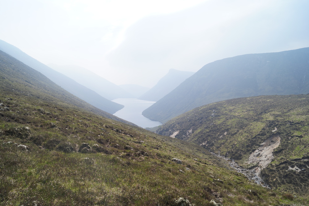 Die tolle Aussicht beim Gaisce Hike