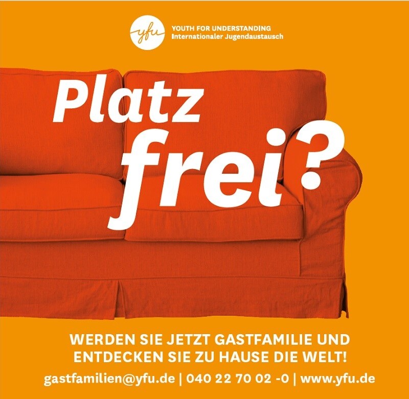 Freianzeige für gemeinnützigen Schüleraustausch