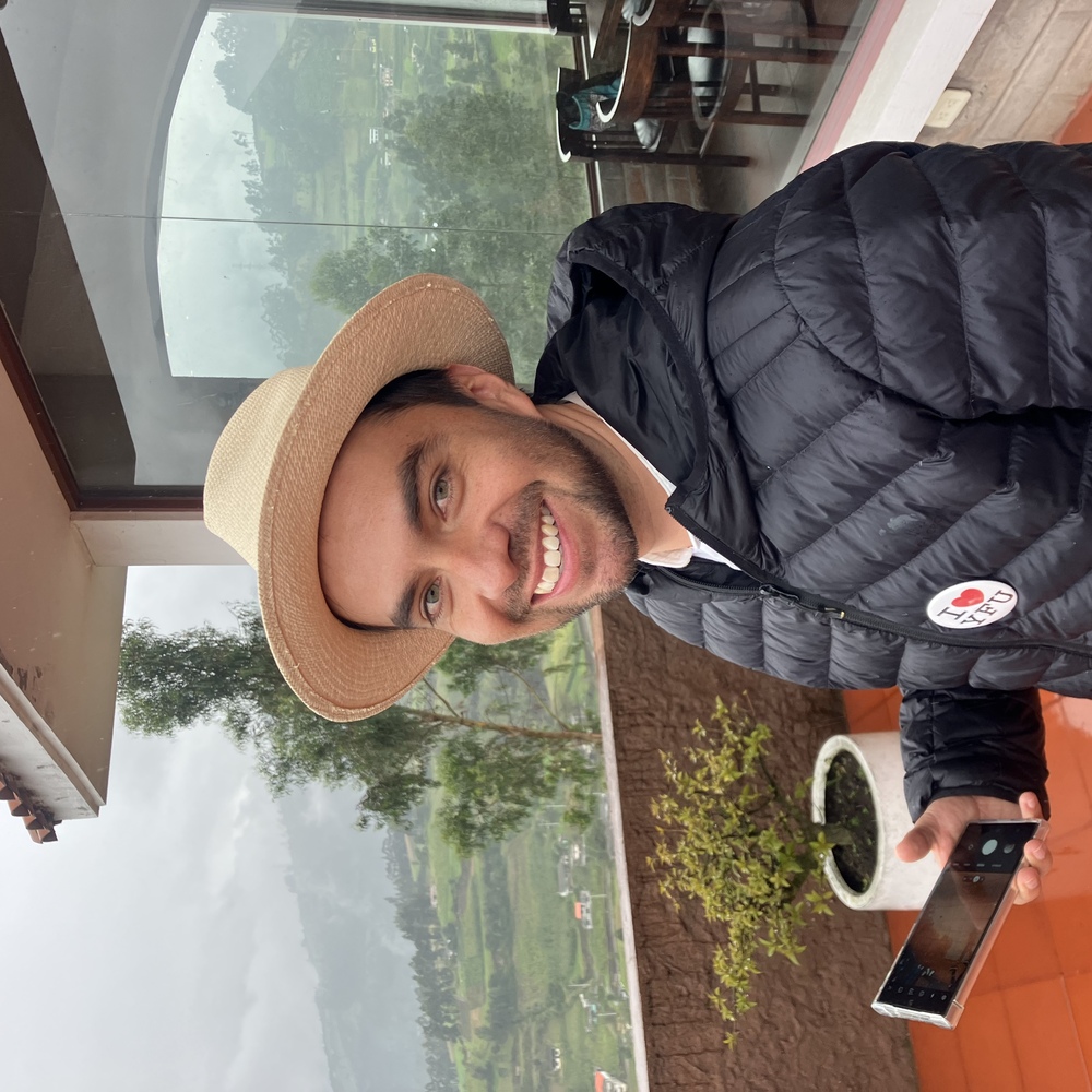 Ehemaliger YFU-Austauschschüler und noch heute für den Verein aktiv: Pablo Silva aus Ecuador