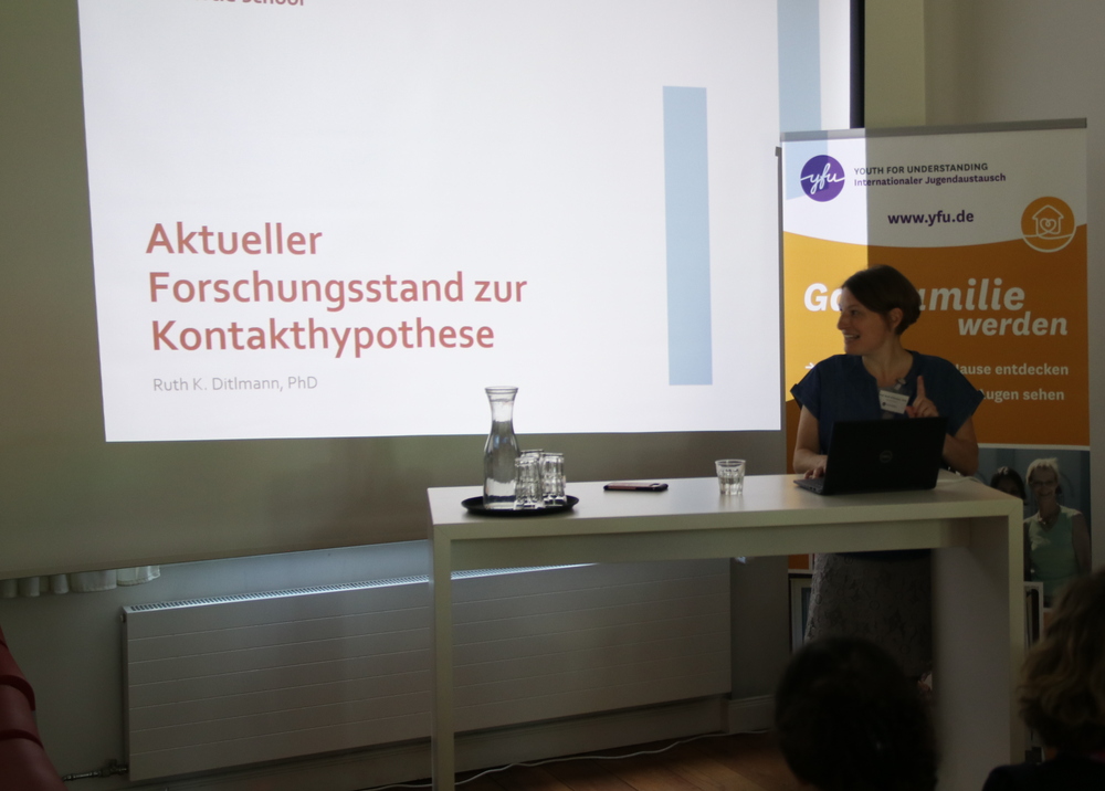 Prof. Ruth Ditlmann bei ihrem Impulsvortrag