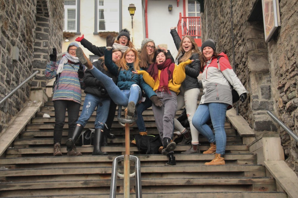 Trip nach Quebec City mit den anderen Austauschschülern