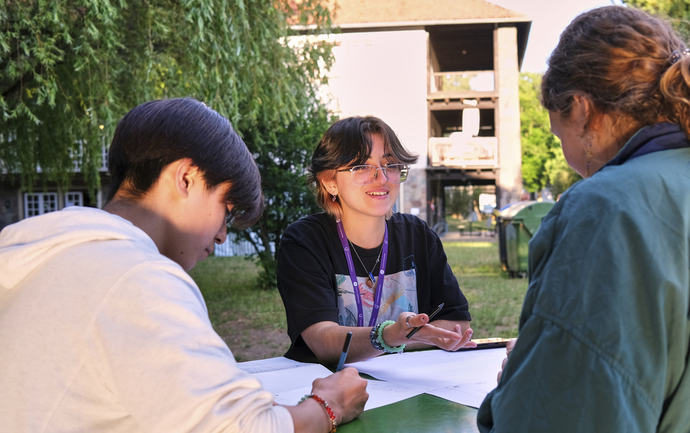 In Workshops und Kleingruppen wird intensiv diskutiert