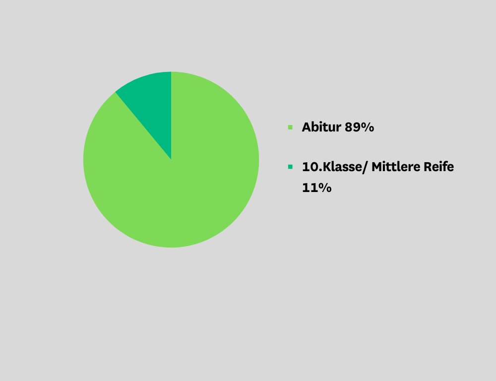 Angestrebter Schulabschluss vor dem Austausch