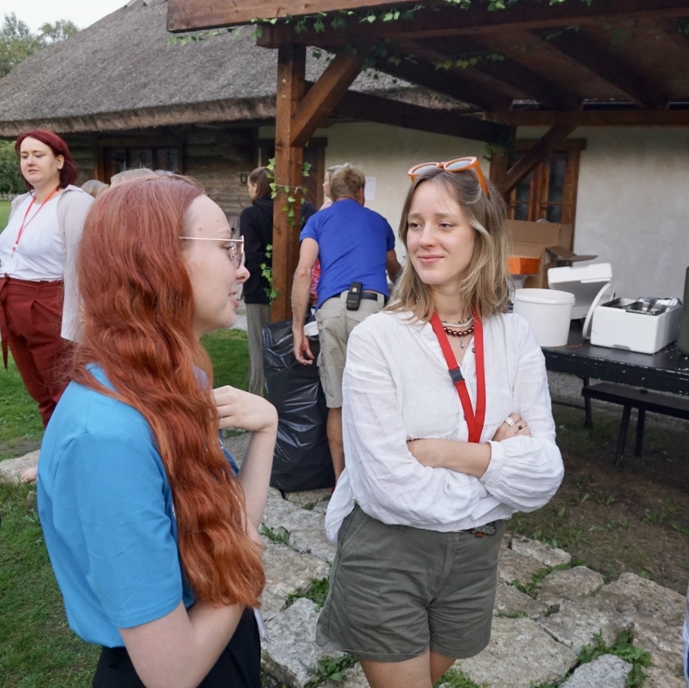 Julia beim Trifecta-Seminar-Wochenende