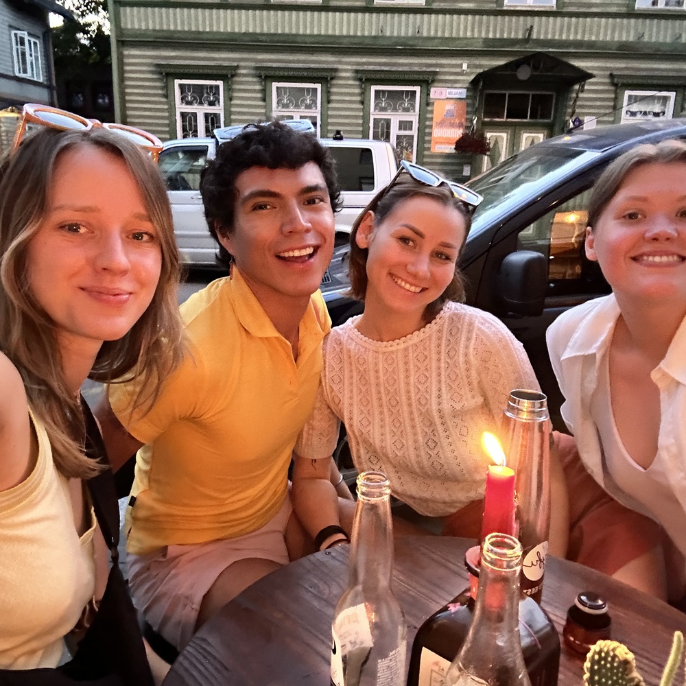 Taco-Night mit Julia und ihren Kolleg*innen Emiliano, Liisika und Maret