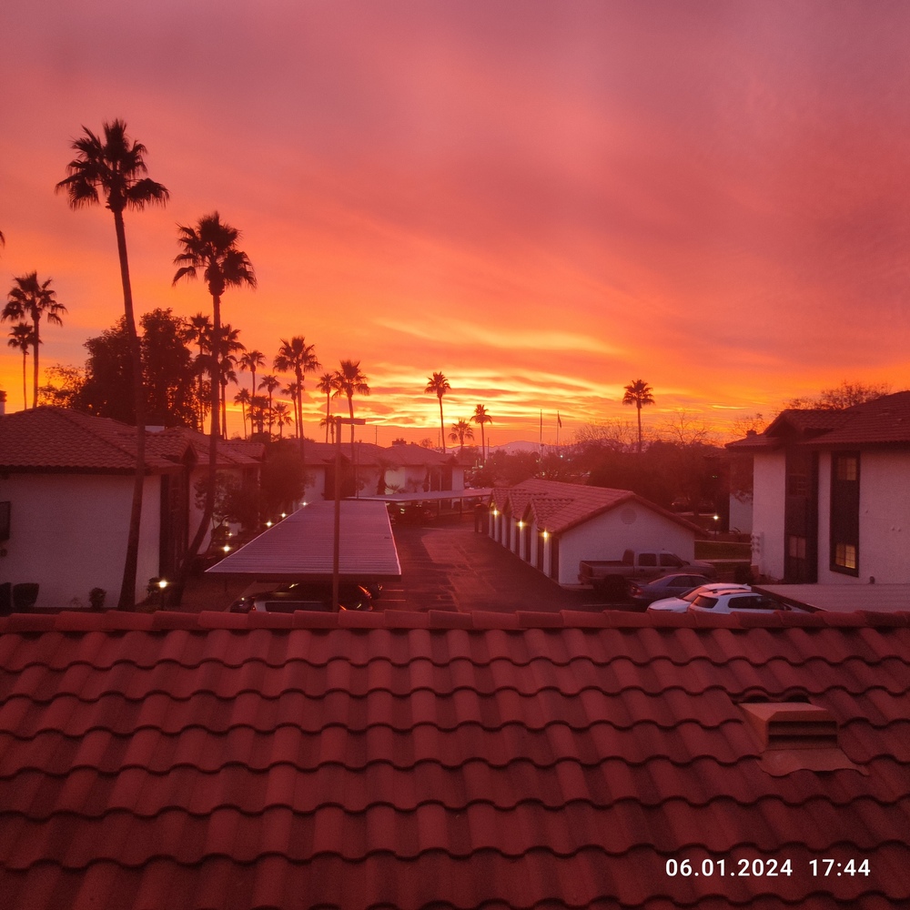 Die Sonnenuntergänge in Arizona können atemberaubend sein
