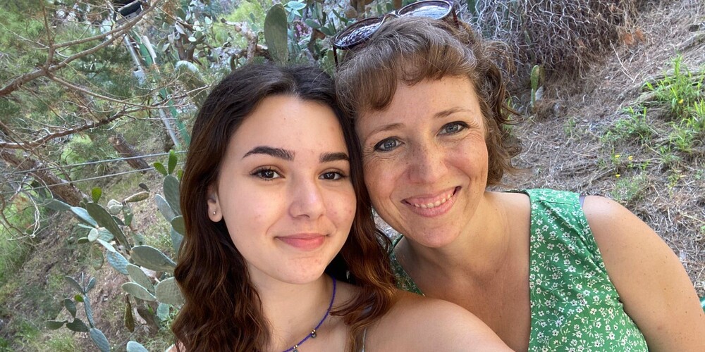 Bianca mit Gasttochter Fernanda aus Brasilien