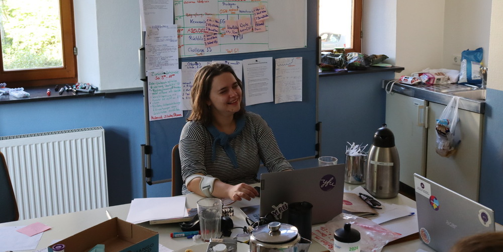 Engagiert sich seit knapp zehn Jahren für YFU und NBTs: Miriam aus der Landesgruppe MRS