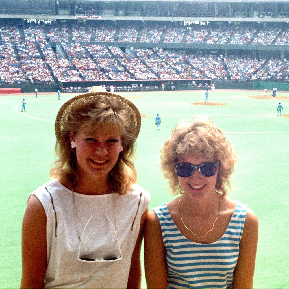 High School Spirit erleben: Heidrun mit ihrer Gastschwester 