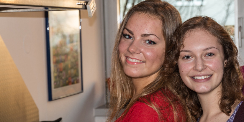 Kochen mit der Gastschwester