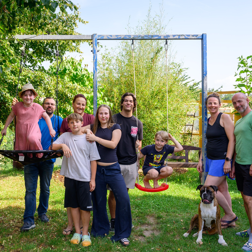 Gastfamilie aus Überzeugung: YFU-Gastfamilie Herzog mit Edu aus Mexiko