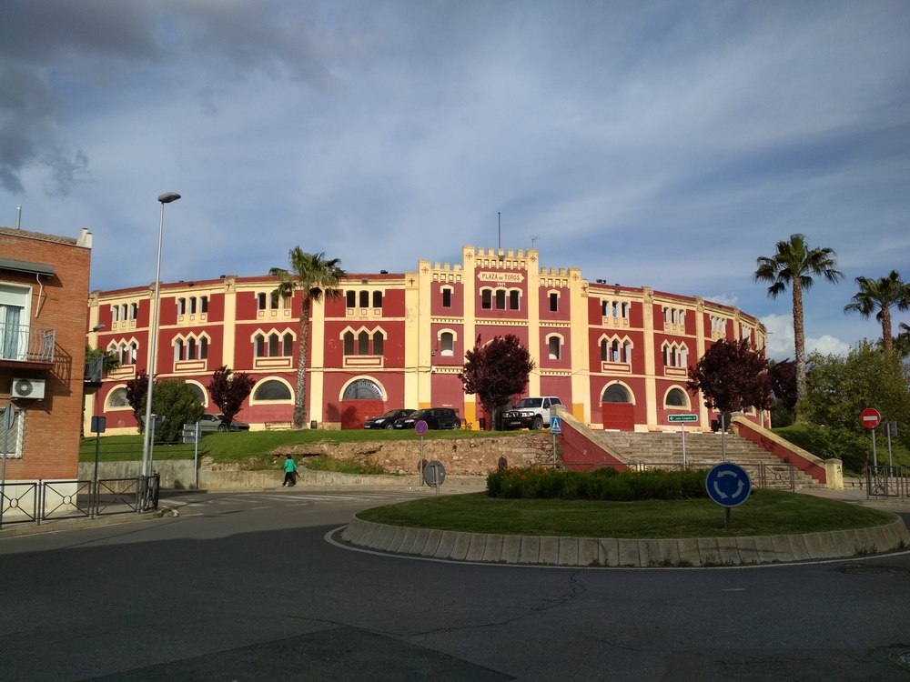 Typisch Spanisch - Eine Stierkampfarena in Mérida