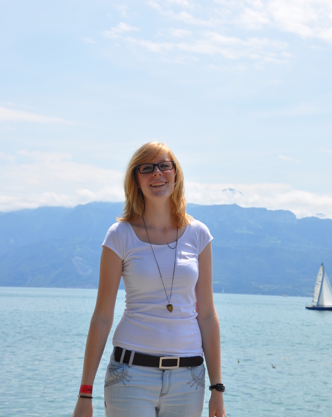 Jana in der Schweiz 