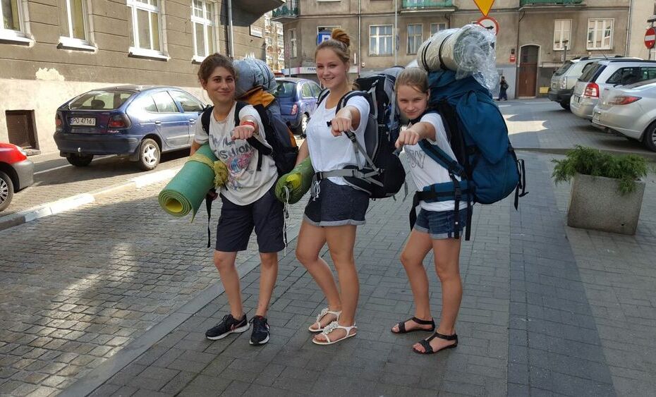 Patrycia beim Ausflug mit ihren Gastschwestern