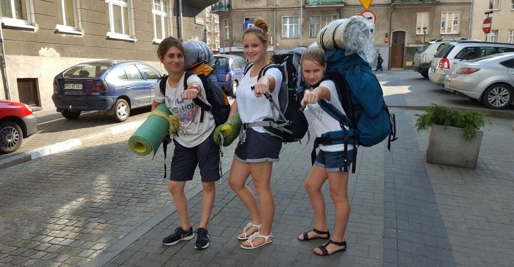 Patrycia macht einen Ausflug mit ihren Gastgeschwistern